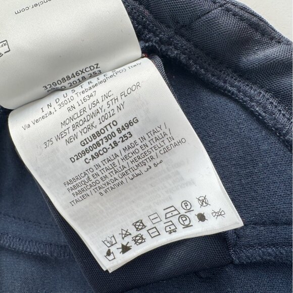 NWT Moncler x Poldo Dog Couture Sweater size 00 Navy Blue - Picture 11 of 11